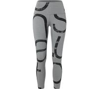 Super.Natural W Capital Logo Tights cashmere grey melange/jet black (74F) L