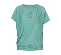 Super.Natural W CAT Yoga Loose Tee lagoon green/pacific (18I) XL