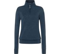 Super.Natural W Colorado Zip Turtleneck blueberry/fresh white (W21) S