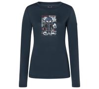 Super.Natural W Crazy Mouse LS blueberry/various (W55) XL