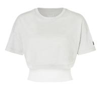 Super.Natural Damen Crop T-Shirt (Größe XL, weiss)