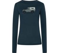 Super.Natural W Dog Excursion LS blueberry/various (W55) M