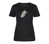 Super.Natural W Flashy Sneaker Tee jet black/various (X48) XL