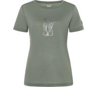 Super.Natural Flower Boots Damen T-Shirts gruen Größe M Trekking Hautfreundlich Merinowolle
