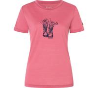 Super.Natural W Flower Boots Tee mauvewood/blueberry (26H) M