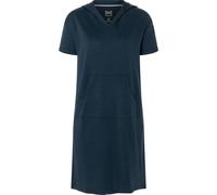 super.natural - Women's Hooded Bio Dress - Kleid, Gr. M 38 - M, blau (Blueberry)