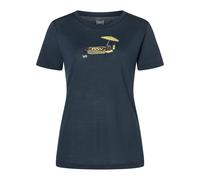 Super.Natural W HOT Dog Tee blueberry/various (W55) L