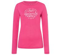 Super.Natural W Mountain Girl LS pinky rose/white stone (37I) XL