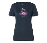 Super.Natural W MRS Crab Tee blueberry/pinky rose/pink dogwood (69H) L