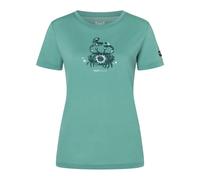 Super.Natural W MRS Crab Tee lagoon green/various (92H) XL