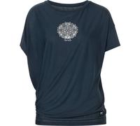 Super.Natural W Ornamental Loose Tee blueberry/tapioca gl/stormy weather (64K) L