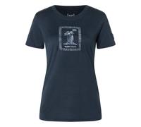 Super.Natural W Palm Island BIO J Tee blueberry/white stone/ocean blue (71H) S