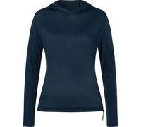 Super.Natural Damen Relax Light Pocket Hoodie (Größe XL, blau)