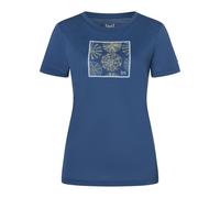 Super.Natural W SEA Urchin Tee ocean blue/various (13G) XS
