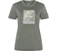Super.Natural W Snow Drops BIO J Tee eucalyptus/various (18J) S