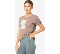 Super.Natural W SUN Salutation Tee mountain trail/various (29J) L