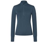 super.natural W TUNDRA175 1/4 ZIP Merino Longsleeve Damen - Damen Langarmshirt aus Merino-Polyester-Mix, Geruchsabweisendes Funktionsshirt mit Reißverschluss