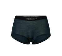 super.natural W TUNDRA175 BOYFRIEND HIPSTER Merino Unterhose Damen Dunkelblau M - Atmungsaktive & temperaturregulierende Damen Unterwäsche aus Merino-Polyester-Mix