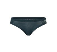 super.natural W TUNDRA175 Thong String Damen Unterwäsche Dunkelblau XS - Damen Slip aus Merinowolle, Atmungsaktiv, temperaturregulierend & feuchtigkeitsabweisend