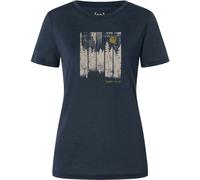 Super.Natural W Wonder Wald Tee blueberry/various (W55) XL