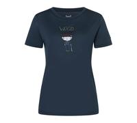 Super.Natural W Wood Craftine Tee blueberry/various (W55) S