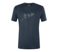 super.natural Shirt "Hiking" in Dunkelblau - 42% | Größe XL | Herren Plussize