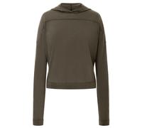 super.natural - Women's Asana Crossed Back - Hoodie, Gr. XS, braun (BlackInk)