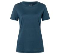 Super.Natural Damen Casual Rib Bio J T-Shirt (Größe XL, blau)