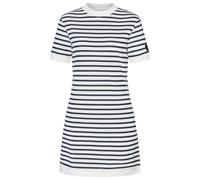 super.natural - Women's Casual Stripe Bio Dress - Kleid, Gr. XL, weiß/grau (FreshWhite/NavyStripe)