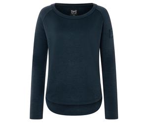 super.natural - Women's Everyday Bio Crew - Merinopullover, Gr. L, blau (Blueberry)