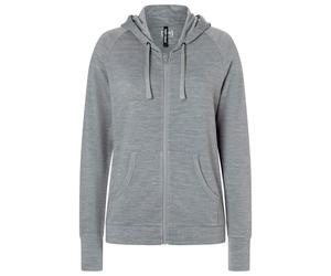 super.natural - Women's Everyday Zip Hoodie - Hoodie, Gr. L, grau (CashmereGreyMelange)