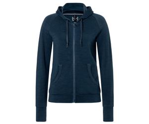 super.natural - Women's Everyday Zip Hoodie - Hoodie, Gr. XS, blau (Blueberry)
