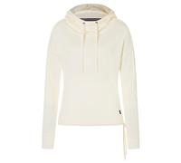 super.natural - Women's Funnel Bio Hoodie - Merinohoodie, Gr. L, weiß (FreshWhite)