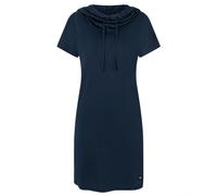 super.natural - Women's Funnel Dress - Kleid, Gr. L, blau (Blueberry)