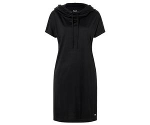 super.natural - Women's Funnel Dress - Kleid, Gr. S, schwarz (JetBlack)
