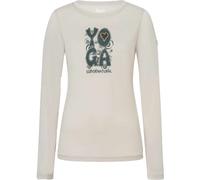 super.natural Women's Heart Of Yoga Longsleeve Silver Lining/various XS