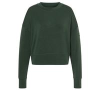 super.natural - Women's Krissini Sweater - Longsleeve, Gr. L, grün (DeepForest)