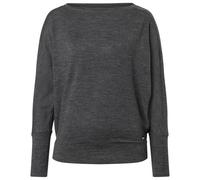 super.natural - Women's Kula Sweater - Longsleeve, Gr. L, grau (PirateGreyMelange)