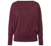 super.natural - Women's Kula Sweater - Longsleeve, Gr. M, rot (WineTasting)