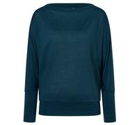 super.natural - Women's Kula Top - Merinopullover, Gr. S, blau (Blueberry)
