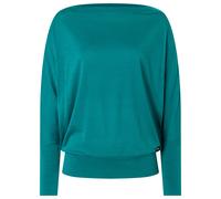 super.natural - Women's Kula Top - Merinopullover, Gr. S, türkis (Pacific)
