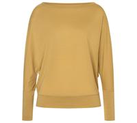 super.natural - Women's Kula Top - Merinopullover, Gr. XS, beige (Sahara)