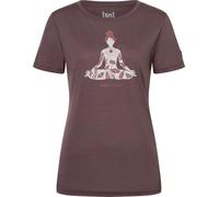 super.natural Women's Larissa Tee Raisin/feather Grey/roan Rouge M