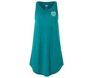 super.natural - Women's Little Heartwood Dress - Kleid, Gr. XL, türkis (Pacific/WhiteStone)
