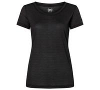 super.natural - Women's Midsummer Air Tee - Merinoshirt, Gr. XL, schwarz (JetBlack)