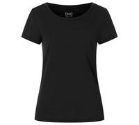 super.natural - Women's Midsummer Tee - Merinoshirt, Gr. XL, schwarz (JetBlack)