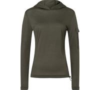 super.natural Women's Relax Light Pocket Hoodie Black Ink S
