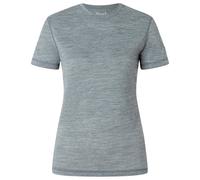 super.natural - Women's Sierra 140 Tee - Merinoshirt, Gr. L, grau (CashmereGreyMelange)