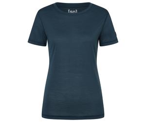 super.natural - Women's Sierra 140 Tee - Merinoshirt, Gr. S, blau (Blueberry)