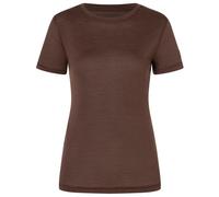 super.natural - Women's Sierra 140 Tee - Merinoshirt, Gr. XL, braun (ChocolateBean)